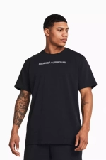 Футболка Under Armour Heavyweight Logo Overlay - черный