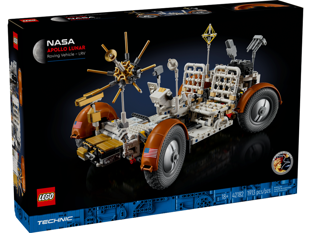Конструктор LEGO Technic 42182 Луноход NASA «Apollo» LRV