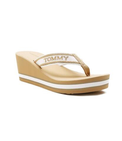 Вьетнамки Tommy Hilfiger - бежевый(FW0FW07903)