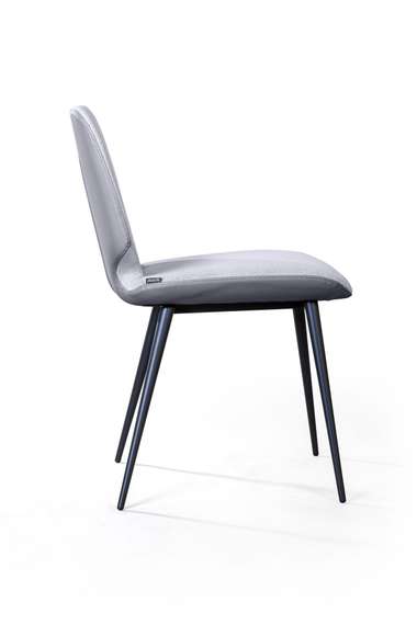 Стул Adam, рогожка комби серый