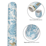 Голубой классический вибратор Naughty Bits Mother Fucker Personal Vibrator - 18 см. (Цвет: голубой)