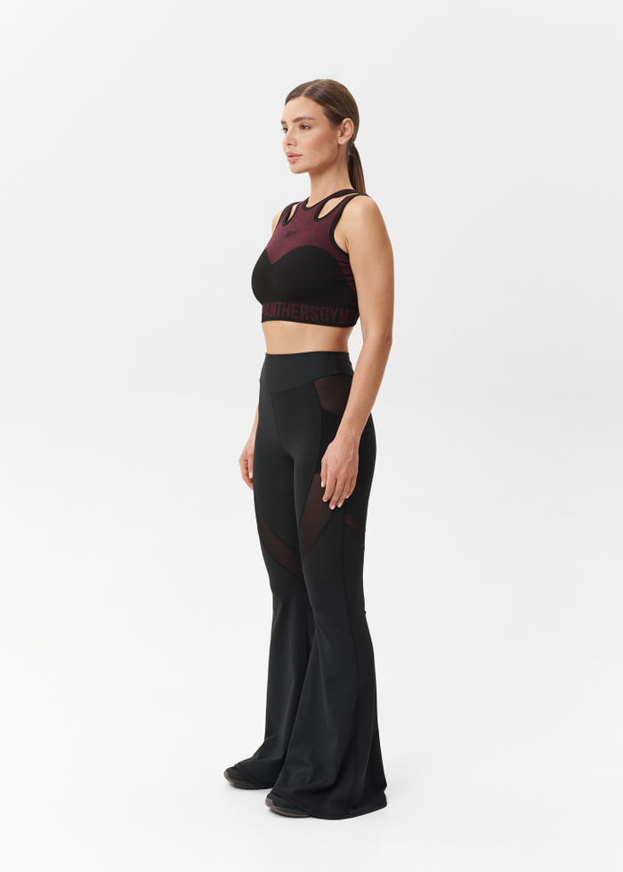 Топ-бра бесшовный с бретелями