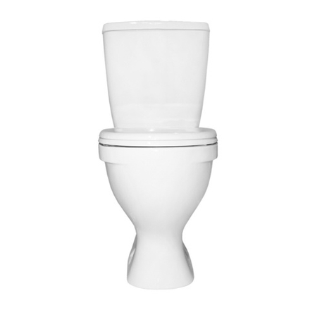 САНИТА Унитаз-компакт Эталон стандарт, косой выпуск, 615*360*760 мм