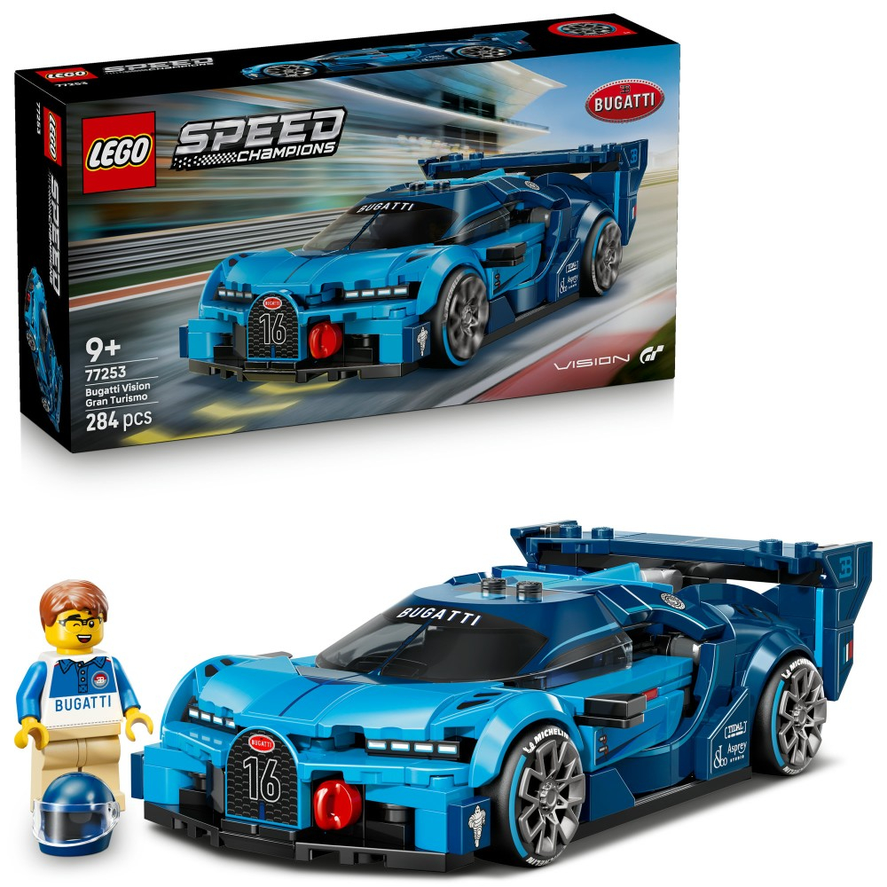 LEGO Speed Champions - Спортивный гиперкар Bugatti Vision GT 77253
