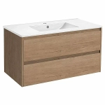 Тумба с раковиной Vincea Gio 100 N.Oak