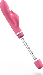 Розовый вибратор-кролик Bwild Classic Bunny - 19,3 см. (Цвет: розовый)