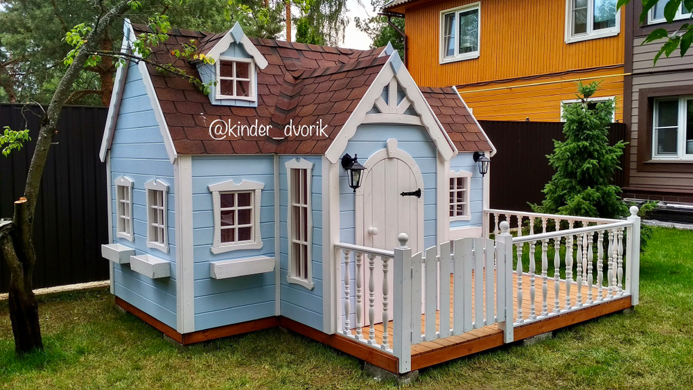 Детский деревянный домик на заказ