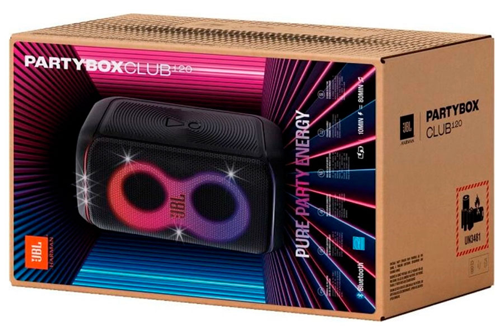 Портативная аудиосистема JBL PartyBox CLUB 120 (JBLPBCLUB120)