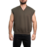 Fear Of God Essentials V-Neck Vest "Off Black"