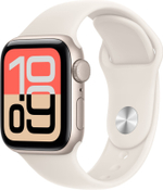 Часы Apple Watch SE 3, 44 мм, алюминий цвета «сияющая звезда»