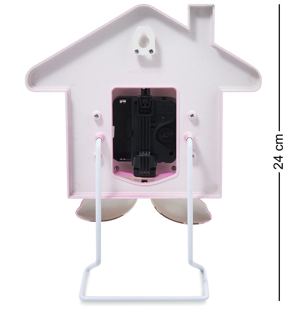 CL-58/1 Часы «Пингвин» розовый