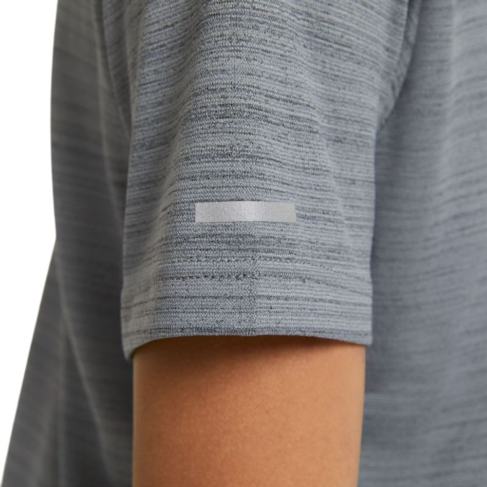 Детская теннисная футболка Nike Kids Miler Dri-Fit - smoke grey