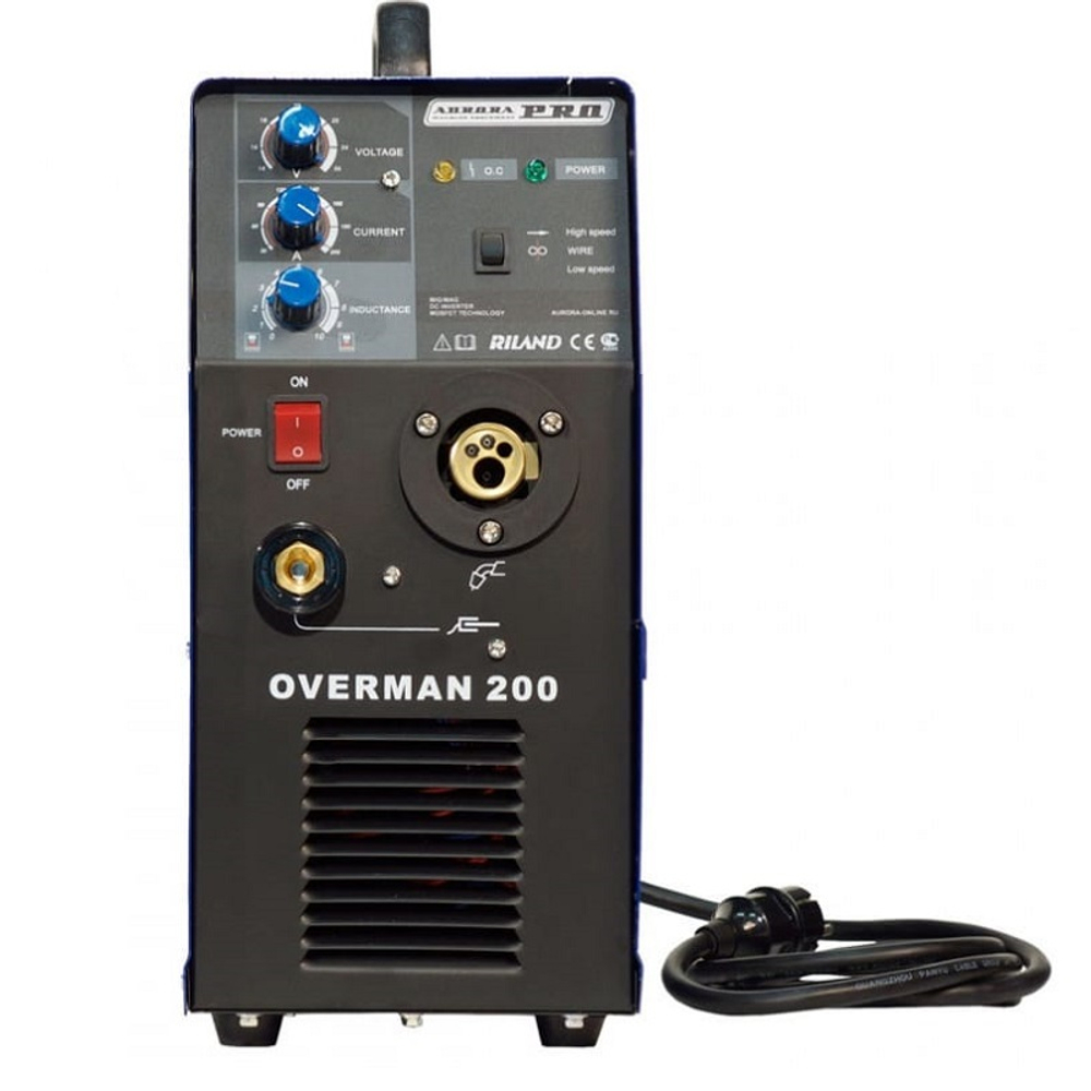 Сварочный полуавтомат AURORA PRO OVERMAN 200 Mosfet