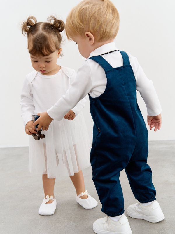 Полукомбинезон вельветовый 