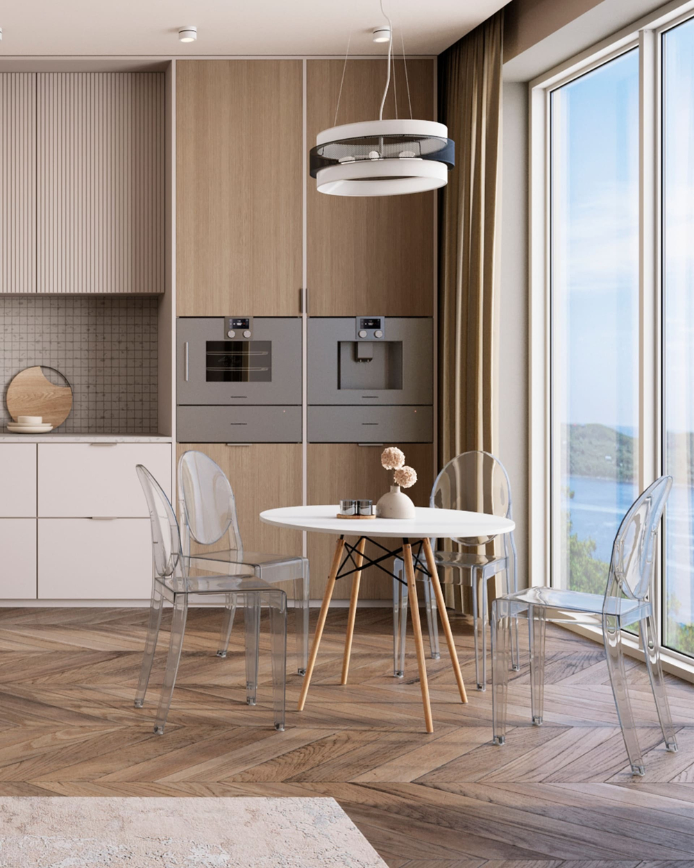 Люстра подвесная Moderli V10486-6P Gela