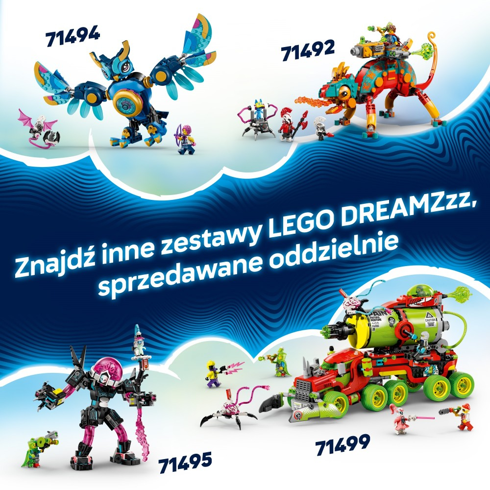 LEGO DREAMZzz - Кошмарная Подводная Акулолодка 71500