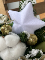 Композиция «Заснеженная ель»