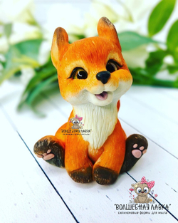 Силиконовая форма Лисичка