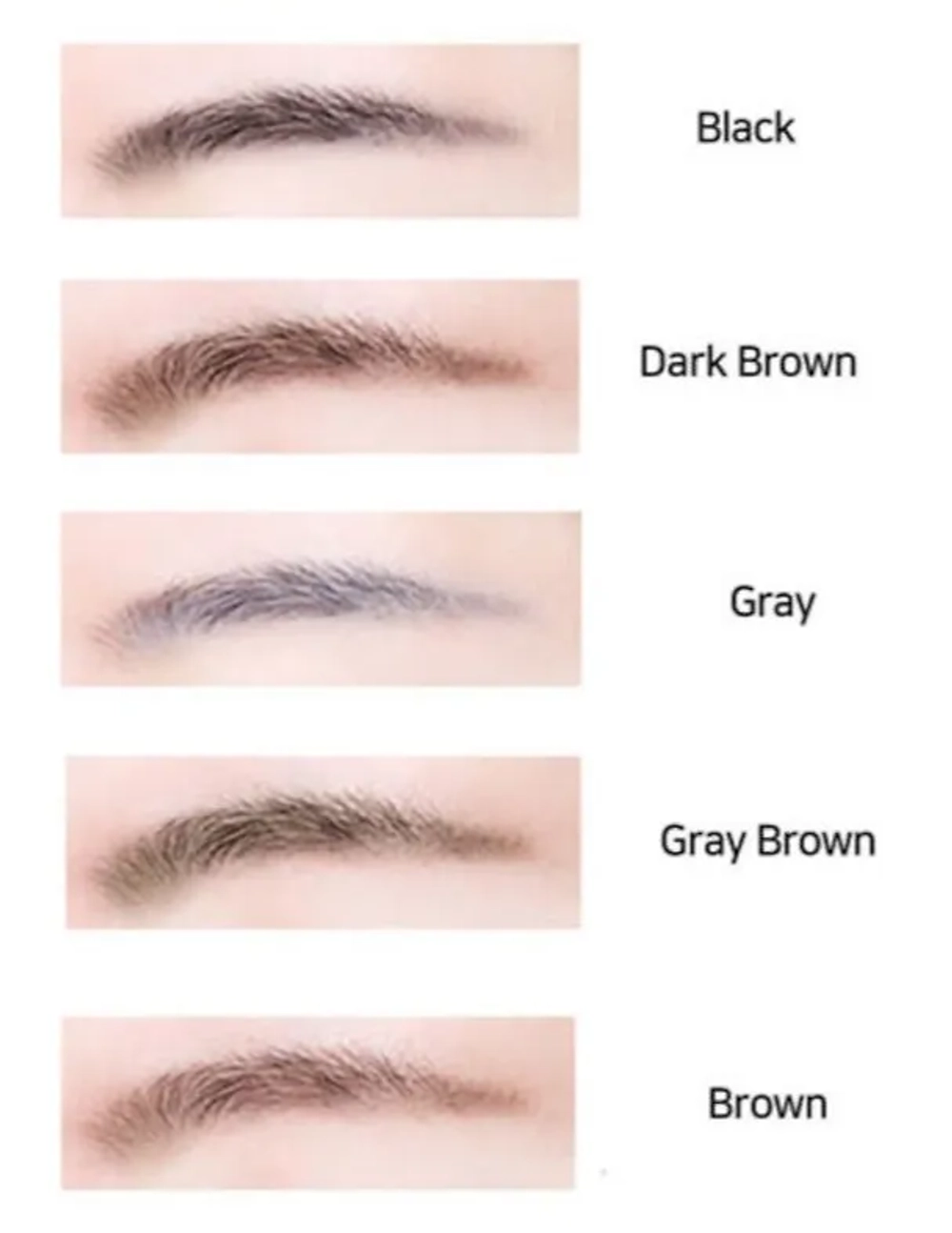 Anjo Professional Eyebrow Pencil Triangular Gray Треугольный карандаш для бровей серый, 1 шт