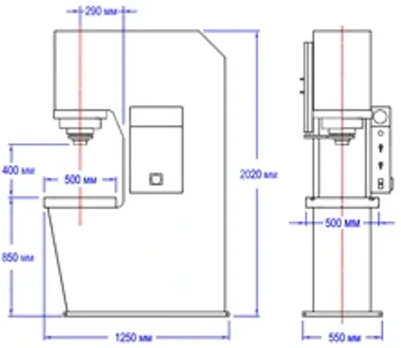 Пресс гидравлический RHTC PPMV-300