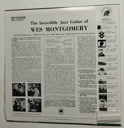 Винтажная виниловая пластинка LP The Incredible Jazz Guitar Of Wes Montgomery (Japan 1974)