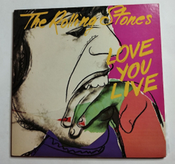 Винтажная виниловая пластинка LP The Rolling Stones Love You Live 2LP (Japan 1977) (No Obi)