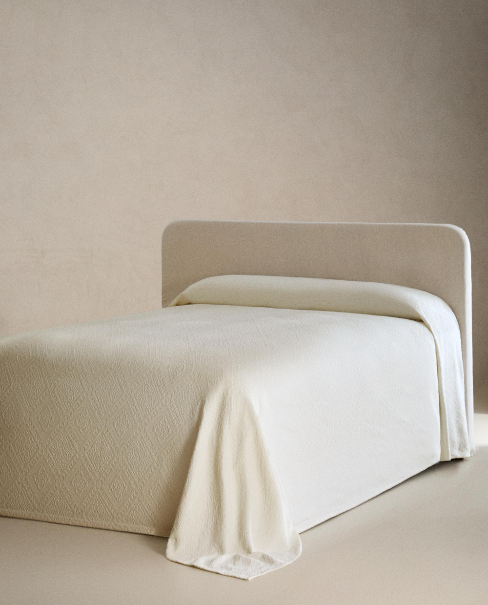 Zara Home покрывало из хлопка, бежевый · 1162/006
