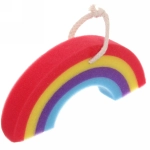 Губка для тела банная поролоновая «Радуга», 19*10см