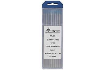 Вольфрамовый электрод синий TSS WL20-175/2,4 (10 шт)