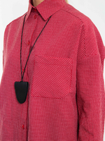 Рубашка Модная клеточка красного цвета