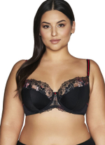 Бюстгальтер Intense с чашками +size на тонком поролоне (Размер: 75L) (Цвет: черный)