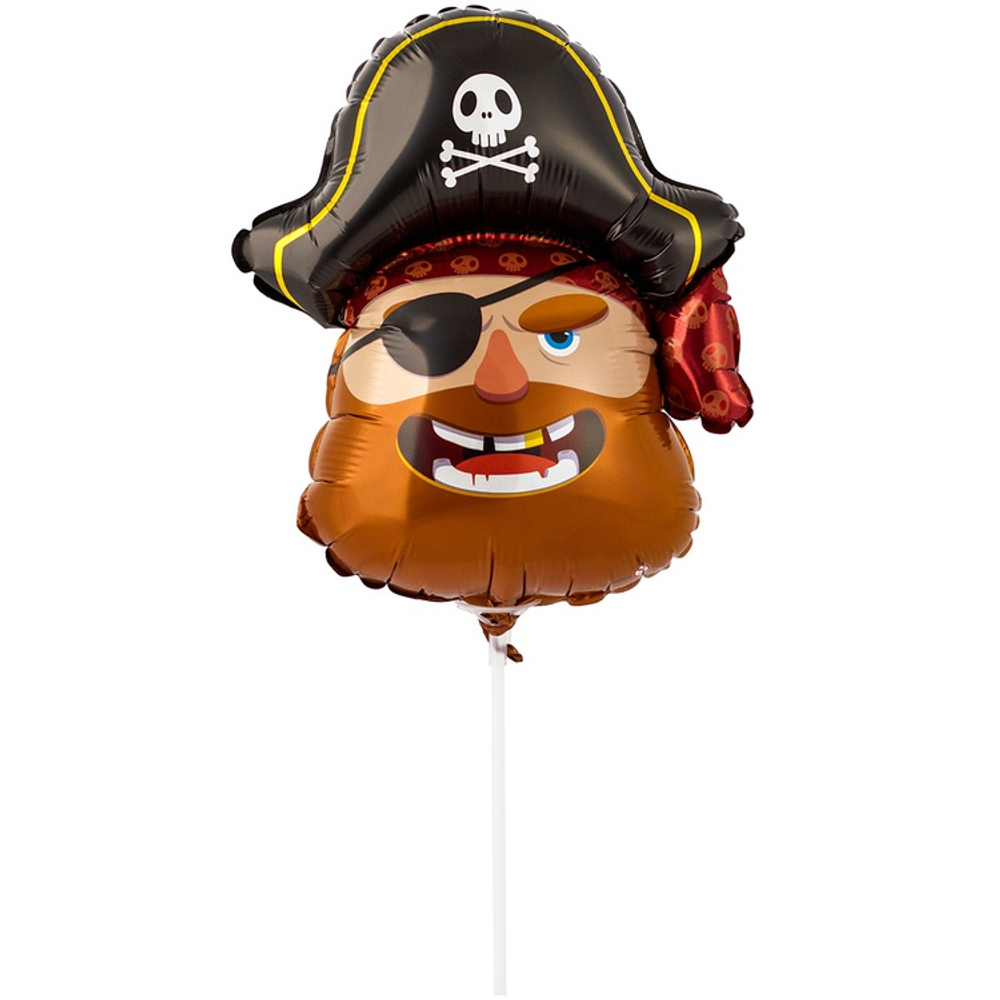 Шар Фольгированный Голова Пирата (Ассорти)