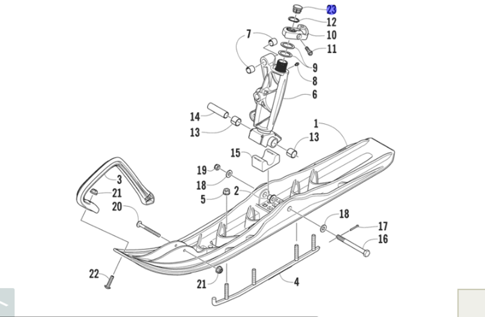 Заглушка Arctic Cat 0623-831
