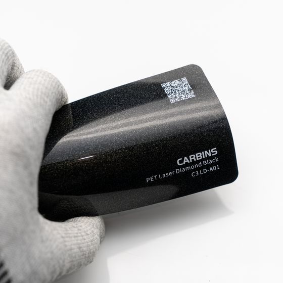 Веер образцов виниловой цветной пленки Carbins