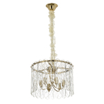 Citilux TALLA CL318262 Люстра хрустальная подвесная Золото