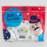 Шар (12''/30 см) Позитивные динозаврики, Белый, пастель, 2 ст, 25 шт.