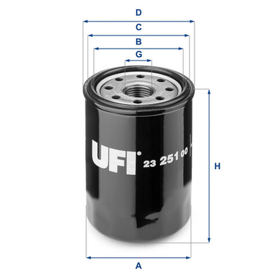 UFI - 2325100-UFI - Oil Filter