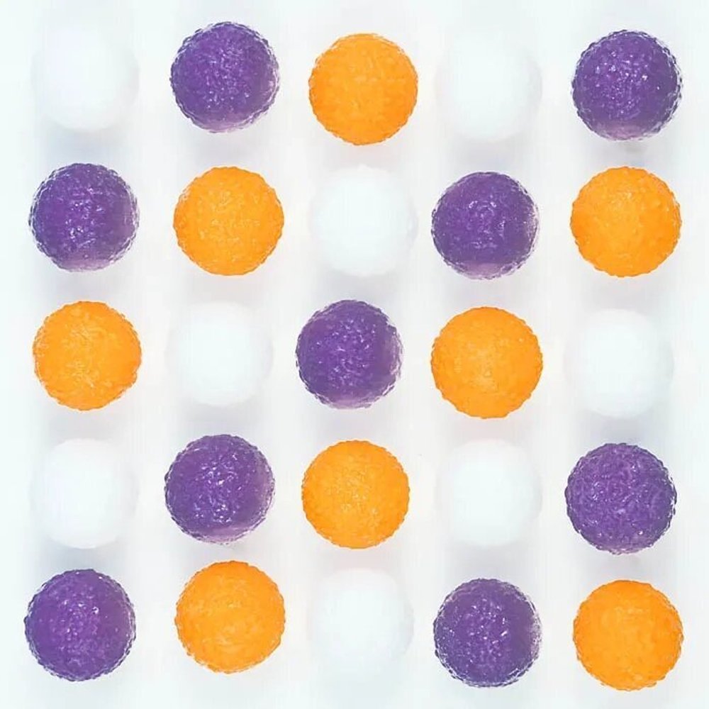 Жевательная резинка "Клубничный ёжик" (с начинкой) 22 мм 1430 штук