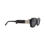 Очки Genex Sunglasses 696 c.503 прямоугольные темно-коричневые с серебром