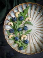 Тарелка d 20,8 см h 2,8 см , ASTERA PEARL