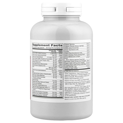 Protocol for Life Balance, Ortho Multi™ Greens, 180 вегетарианских капсул