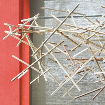 The Criss Cross LED Chandelier