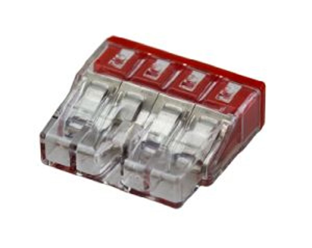 2273-204 Экспресс-клемма 4-проводная до 2,5 мм², (100 шт./уп.) WAGO