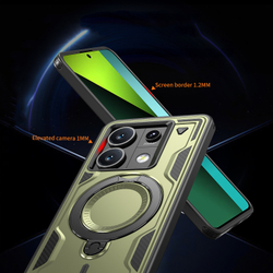 Чехол Magneto Case с кольцом для Poco X6