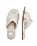 Кожаные шлепанцы Michael Kors - белый(40S2GDFP1Y)