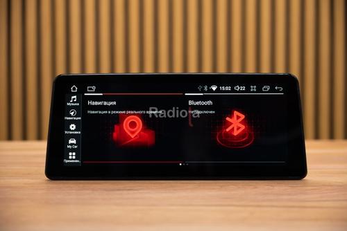 Магнитола для BMW 6-серия F06 2014-2018 NBT - RDL-1256 монитор 12.3" на Android 14, Быстрая, CarPlay, 4G SIM-слот