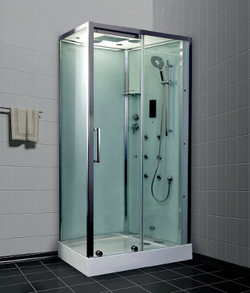 Душевая кабина Timo Premium 120x90 H-510L с баней с гидромассажем