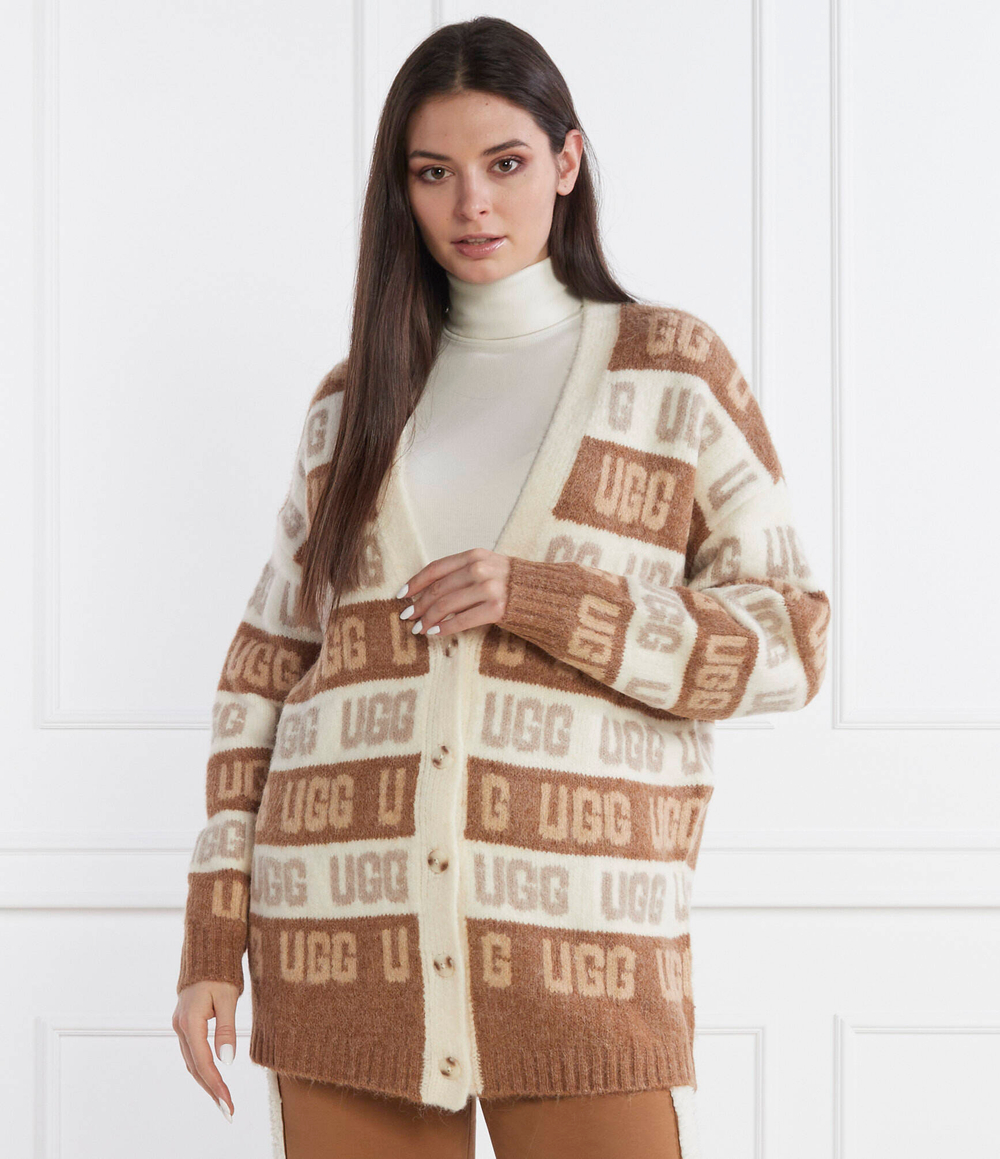Кардиган GRAPHIC LOGO UGG - коричневый(1149470)