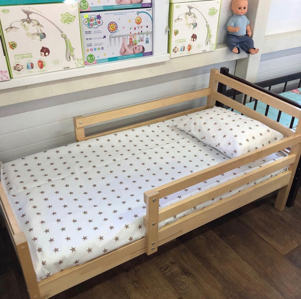 Кровать подростковая "Колибри" (натуральный) 140*70