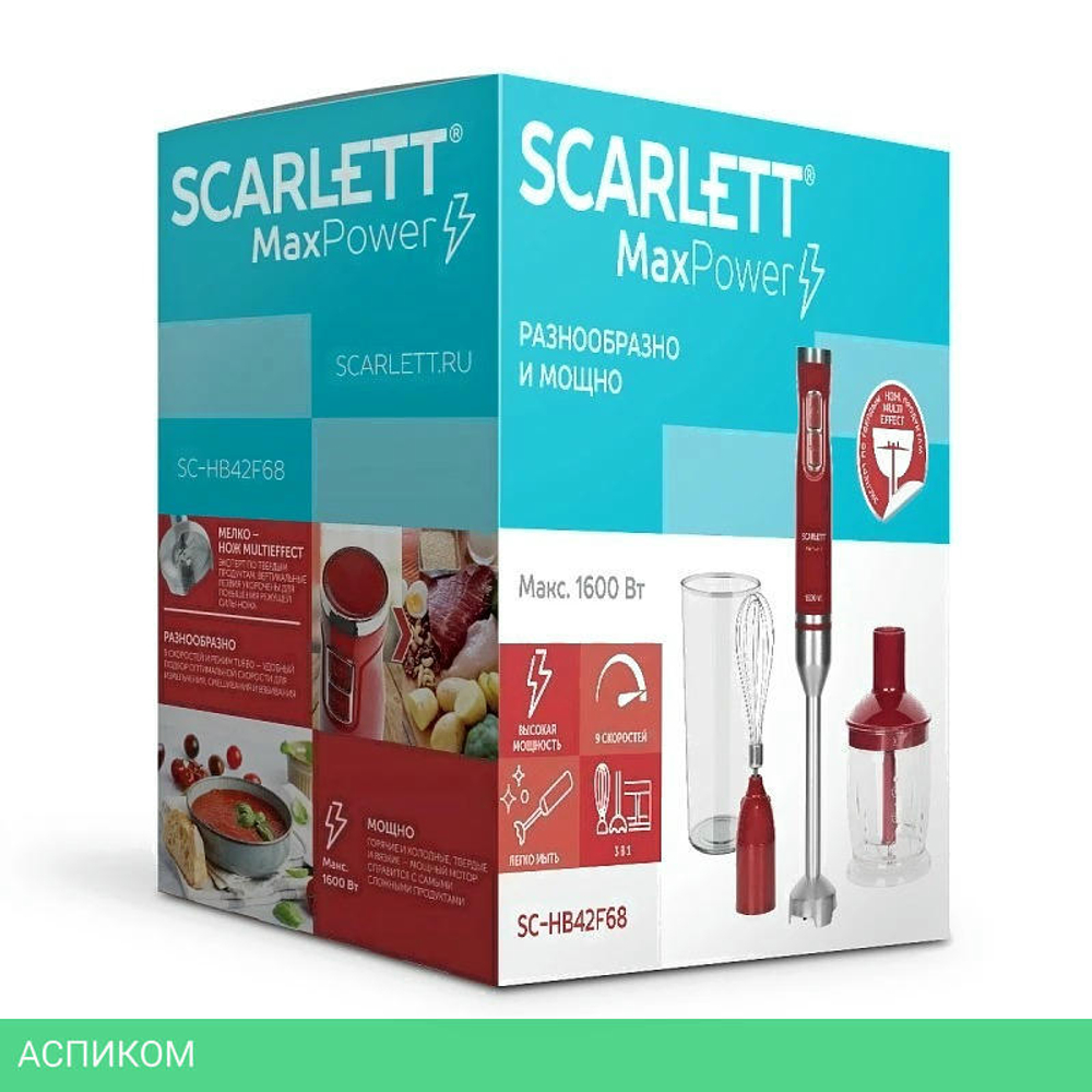 Блендер Scarlett SC-HB42F68